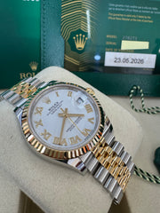 Rolex Datejust 31mm 278273 2026 White Roman Dial Jubilee